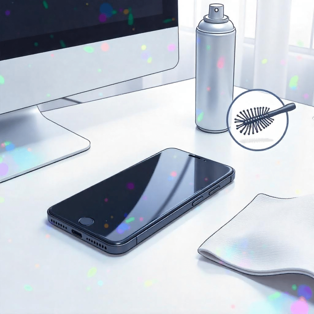 my phone speaker clean