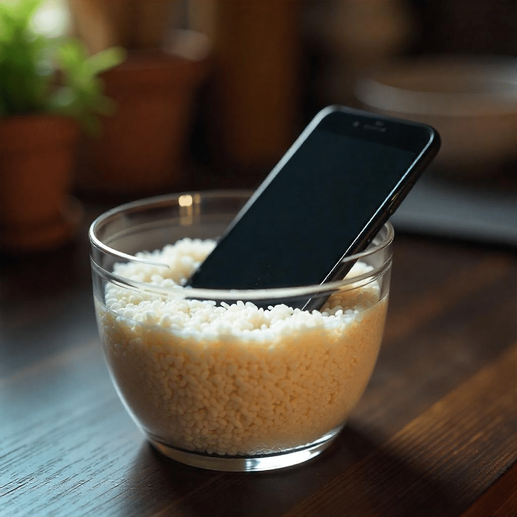 water inside phone sound